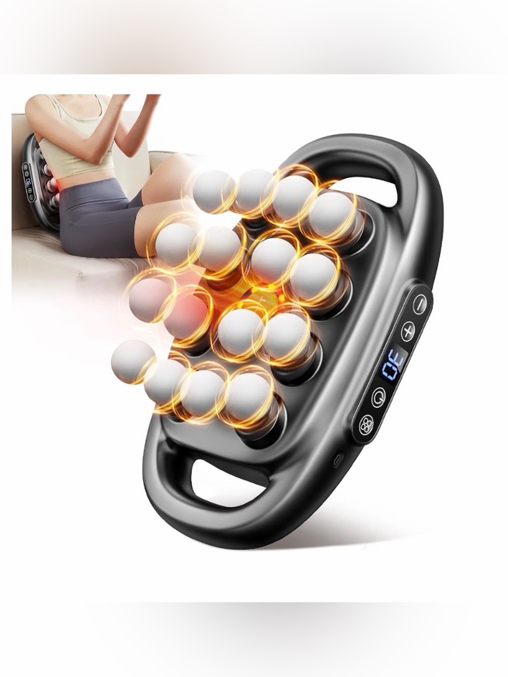 VTT 16 head massage gun deep tissue, Percussion Muscle Massager. New in box.